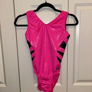 Small Hot Pink GK Elite Gymnastics Leotard